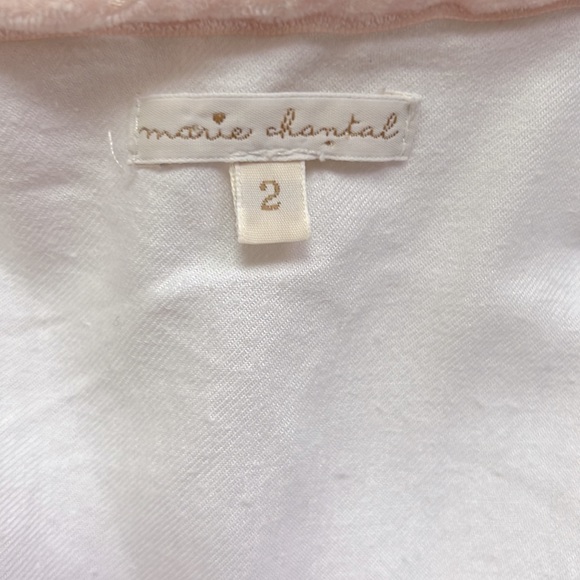 Marie Chantal Toddler Girl Robe in Cream Size 2T - Picture 16 of 16
